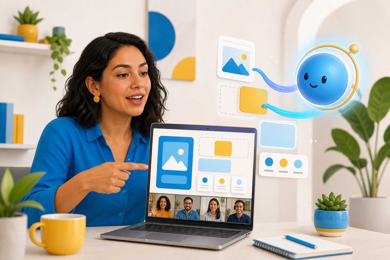 Sesión en vivo: tú diriges y la inteligencia artificial construye la interfaz