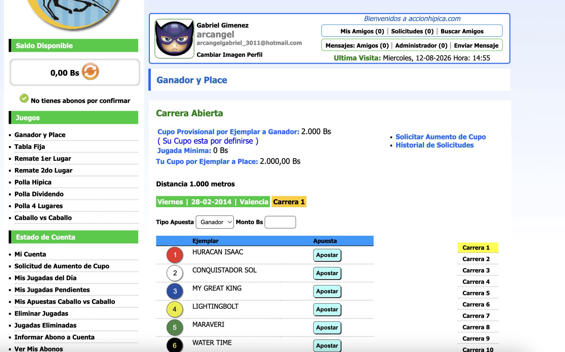 Acción Hípica screenshot